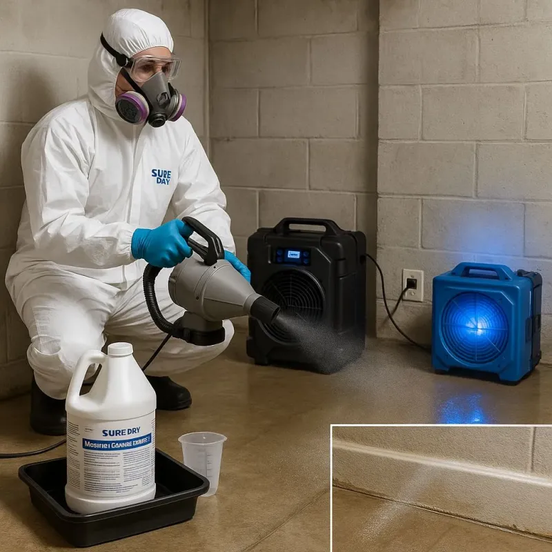 Sanitization and Odor Removal process in Copperas Cove, TX